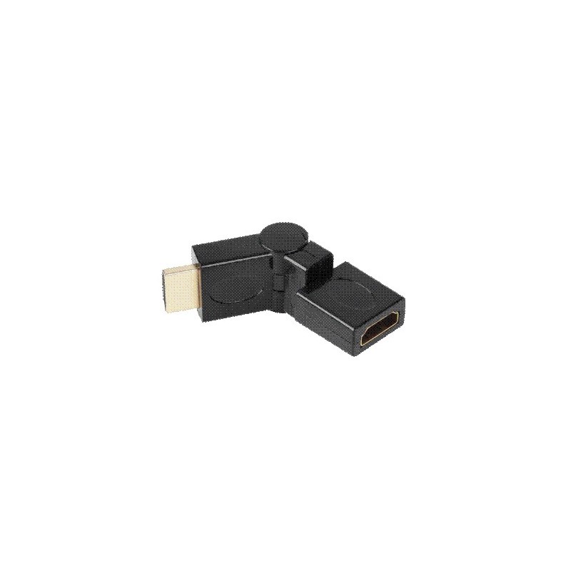 Złącze HDMI gniazdo-wtyk z możliwością rotacji